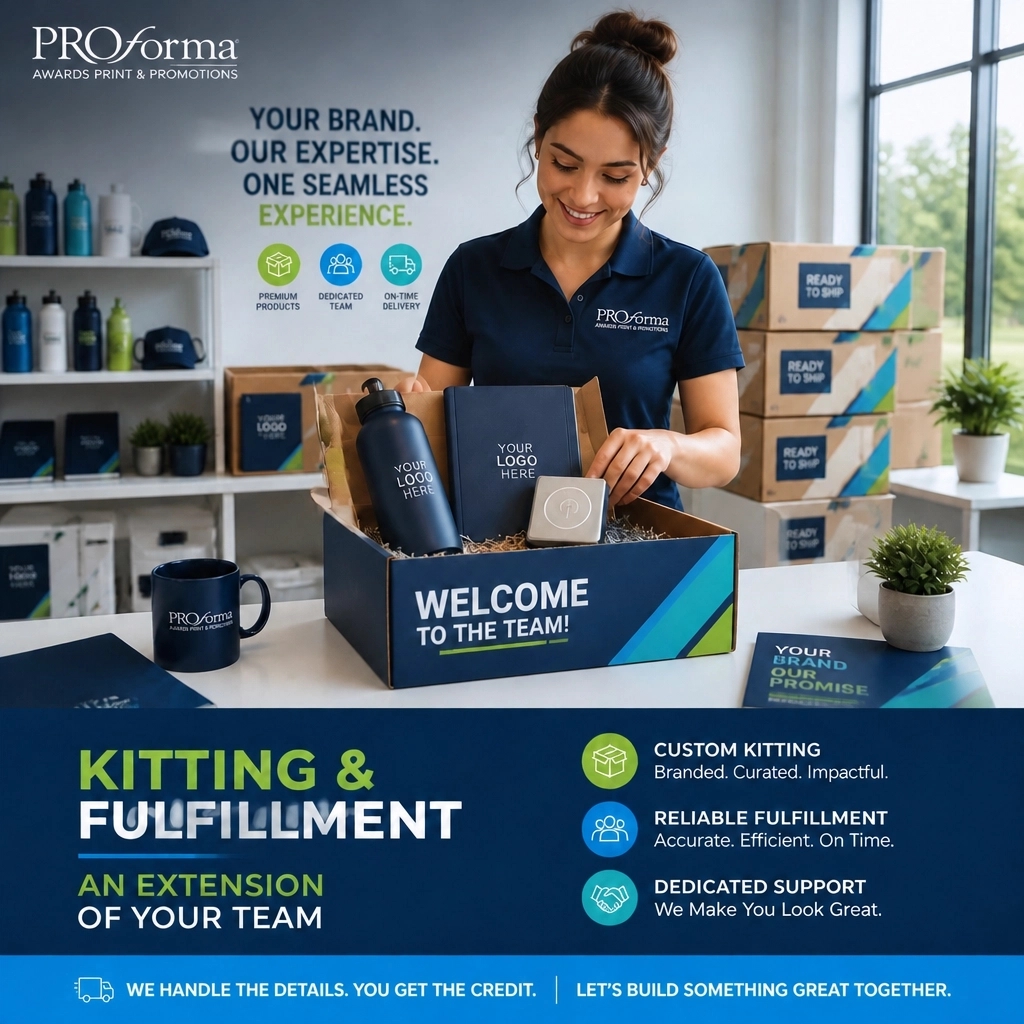 gregsiebert's tweet photo. Need an extra set of hands? 🤝 Proforma’s Kitting & Fulfillment acts as your extra employee, handling storage to shipping so you can focus on the big picture.
Stop playing warehouse manager and let us do the heavy lifting! 📦✨
#Proforma #Logistics #Marketing https://t.co/gIZaTgnWoy