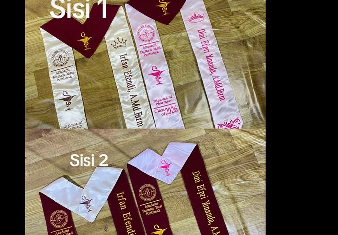 ThinkCentr's tweet photo. kakak-kakak yang udah wisudaaaa
tolong infokan toko oren yang jual selempang wisuda 2 sisi kaya gini dongg ><
yang under 100k kalo bisaa hehee tengkyuu ^^ https://t.co/MD9b3LpVPL