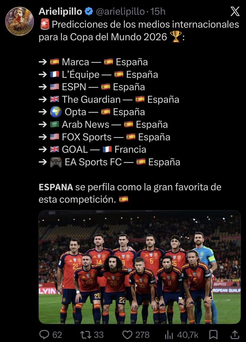 VMh77's tweet photo. @MaximoManguso28 @_Futbolero_ Vale tío lo que tú digas , va a ganar argentina https://t.co/bsiYosegHG
