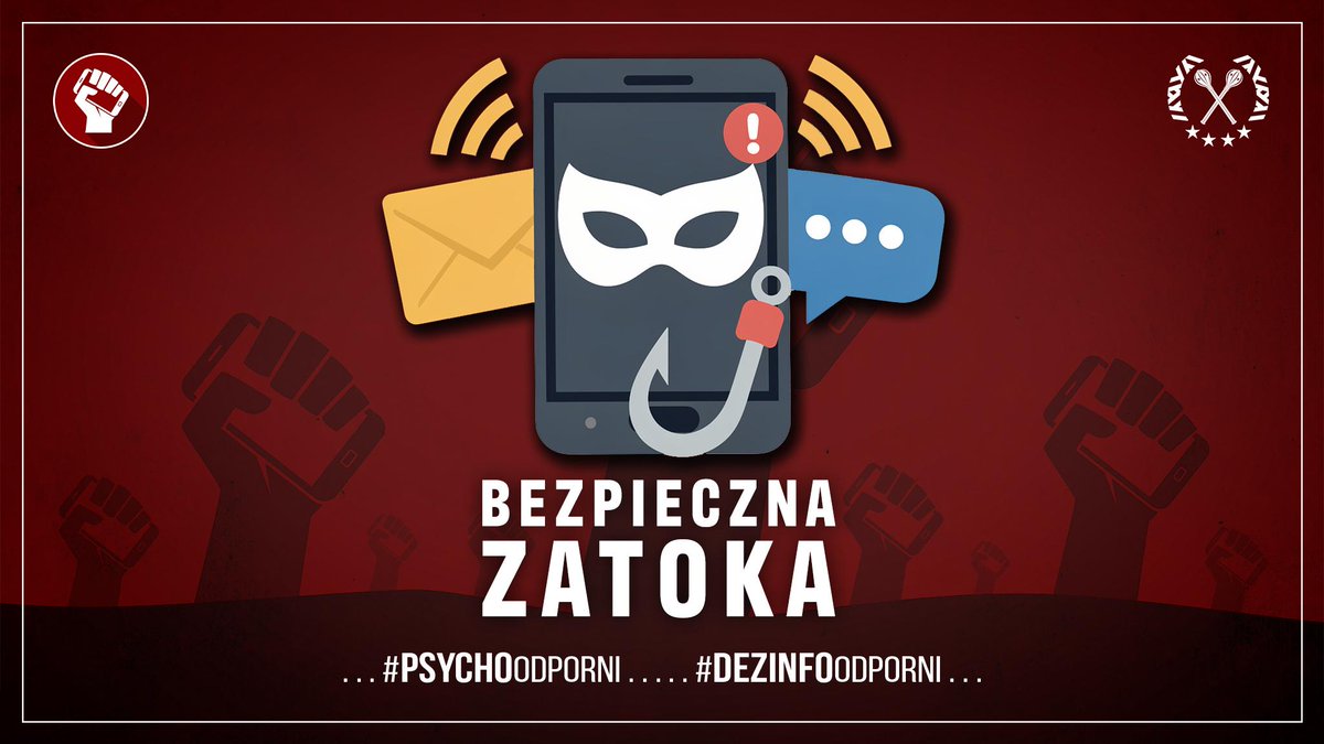 SztabGenWP's tweet photo. BEZPIECZNA ZATOKA

#psychoodporni #dezinfoodporni #walkaKognitywna

Zagrożenia manipulacją z wykorzystaniem zaawansowanych technologii rosną w zatrważającym tempie. Obecnie jedną z najbardziej zaawansowanych technik oszustwa jest tzw. spoofing.

Czym charakteryzuje się ta metoda?
✅ Spoof – podszywać się, udawać kogoś, imitować, naśladować;
✅ Na wyświetlaczu telefonu pojawia się nazwa banku, urzędu, komisariatu Policji lub innej instytucji, którą uznajemy za wiarygodną;
✅ Najniebezpieczniejsze jest podszywanie się pod popularne nazwy zapisane w książce telefonicznej, takie jak: „mama”, „ojciec”, „dom”, „Ania”;
✅ Rozmówca, podszywając się pod osobę, której nazwa wyświetla się na ekranie telefonu, wzbudza panikę i lęk, aby skłonić ofiarę do podjęcia decyzji zgodnej z planem atakującego;
✅ Spoofing to także podszywanie się pod adresy e-mail, wiadomości SMS oraz strony internetowe.

Jak się bronić?
✅ Uważnie słuchać, kto i co mówi do nas przez telefon;
✅ Krytycznie podchodzić do wiadomości e-mail z adresów firm i instytucji (również państwowych), zachęcających do klikania w linki dotyczące zwrotów pieniędzy, wygranych lub wymagających podania danych osobowych;
✅ Zmienić nazwy kontaktów w książce telefonicznej. Zamiast nazw „mama”, „tata” czy „ciocia” warto stosować bardziej prywatne i spersonalizowane określenia. Nie należy również wpisywać pełnych imion i nazwisk bliskich. Jeśli przestępca zna nasze nazwisko, może próbować podszyć się pod członka rodziny;
✅ Przestępcy wykorzystują popularne i przewidywalne nazwy kontaktów. Im bardziej spersonalizowane będą nasze nazwy, tym trudniej będzie im skutecznie się pod nie podszyć.

Jak chroni nas system?
„Bezpieczna Zatoka” to porozumienie państwa z operatorami telekomunikacyjnymi. W jego ramach wdrożono rozwiązania technologiczne służące do weryfikacji połączeń przychodzących i wykrywania prób podszywania się pod inne osoby lub organizacje.

Więcej informacji: https://t.co/bGgSuRa4Nn, CBZC Policja, Urząd Komunikacji Elektronicznej.

@MON_GOV_PL