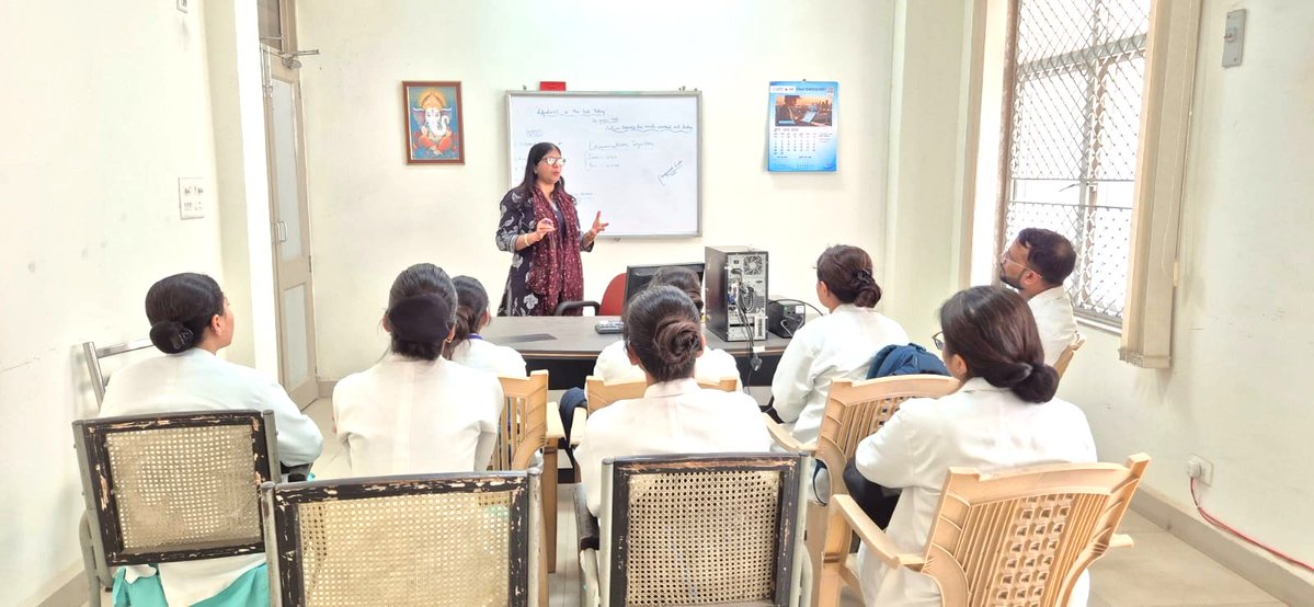 IGNOULucknow's tweet photo. Educational Visit and Interaction with the 1st Year Students of https://t.co/RKl7HtwQg8. (Nursing) from College of Nursing, SGPGIMS, Lucknow on Monday, 8th June, 2026 https://t.co/uQjN3dyJ31