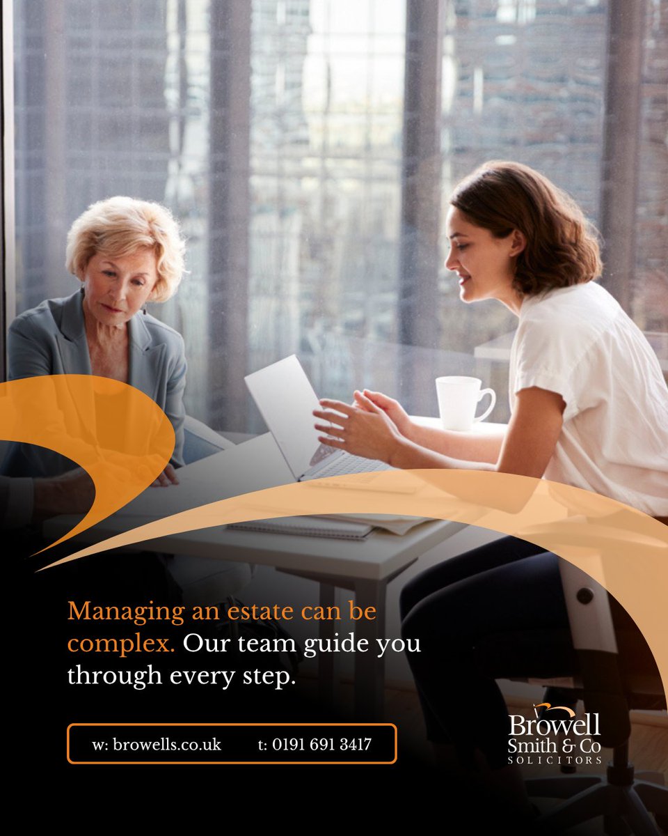 Browells1's tweet photo. Managing an estate can be complex... Browells guide you through every step, handling legal processes so you can focus on what matters most. 

Find out more: https://t.co/NzUUED43nO https://t.co/e1uXK7UTxT