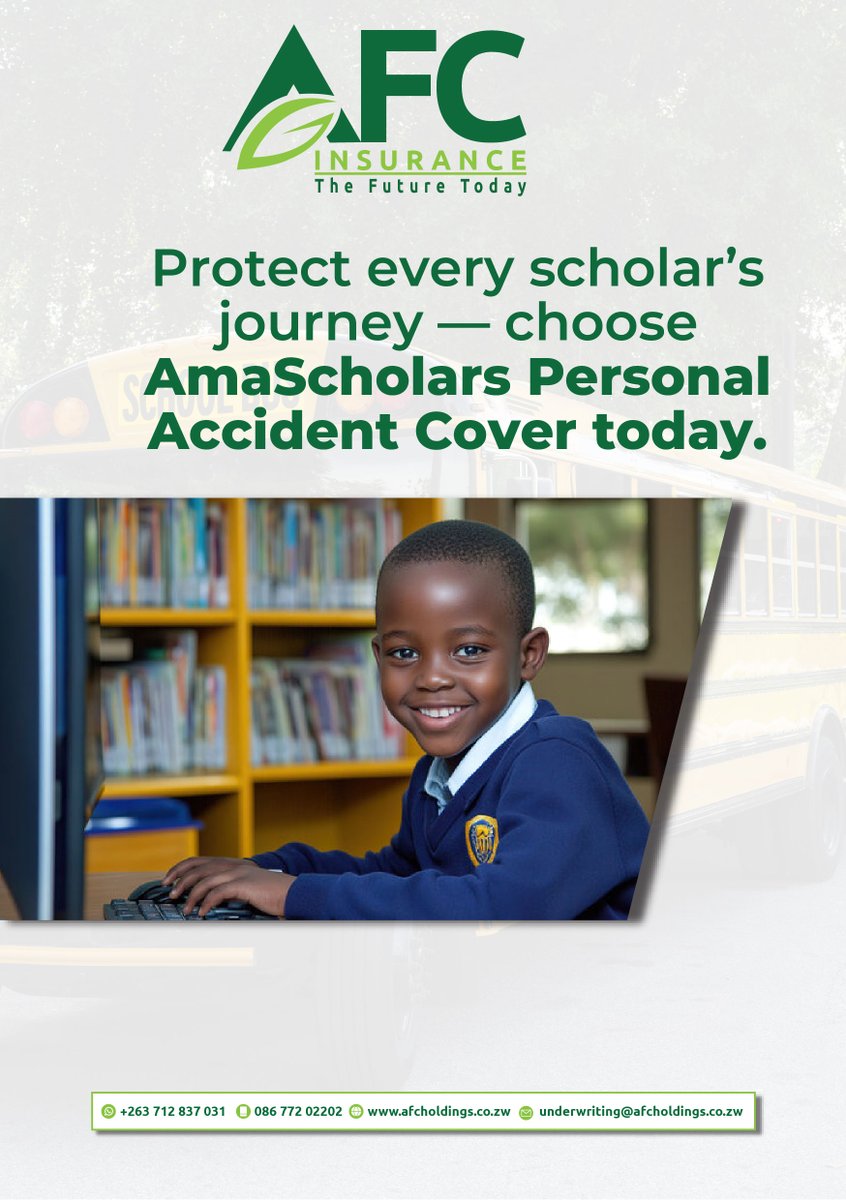 InsuranceAfc's tweet photo. Every school day is a journey worth protecting.

Give your child the confidence to learn, grow, and thrive with AmaScholars Personal Accident Cover from AFC Insurance. Because their safety matters every step of the way. https://t.co/qU8QBt5kVP