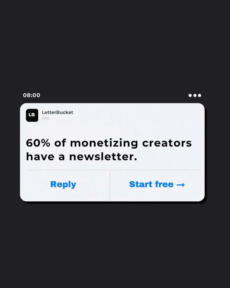 LetterBucketApp's tweet photo. 100% of them wonder why they didn't start sooner. 😅

 When did you start yours? 👇 https://t.co/xpOx4Sq2Nt