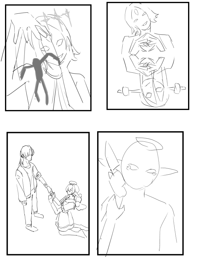 Post by ぽぽろにうむ on X: ラフ案四つ