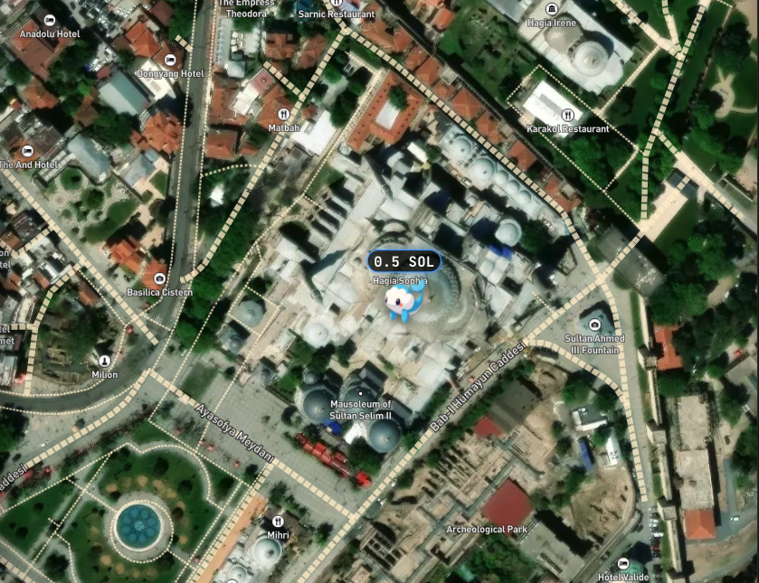 PumpGoGame's tweet photo. 3 new creatures just unlocked across the globe 🌍

🇦🇷 Buenos Aires - Obelisco, 0.50 SOL
🇨🇿 Prague - Charles Bridge, 0.50 SOL
🇹🇷 Istanbul - Hagia Sophia, 0.50 SOL

All funds locked in escrow on @pumpfun GO. Show up, record proof, get paid.

Buenos Aires → https://t.co/wN3V012gaj
Prague → https://t.co/ceMOxiAKXb
Istanbul → https://t.co/urzq8NSdmc

Explore the world: https://t.co/2wIv3MDZKz