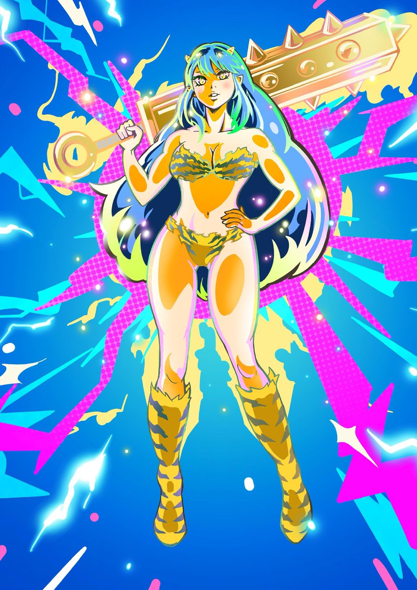 charlow_illust's tweet photo. なんとなく描いてみたラムちゃん⚡️

これはこれでアリじゃないかな。 https://t.co/BHHSqK0Bgr