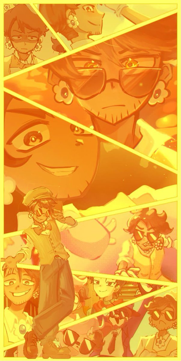 Javierpro1503's tweet photo. Finally i did one wallpaper of everyone. What do you think

(Credits of draws are from @vavivuvevon) 
#partycrashers https://t.co/RPOuTWGNEe