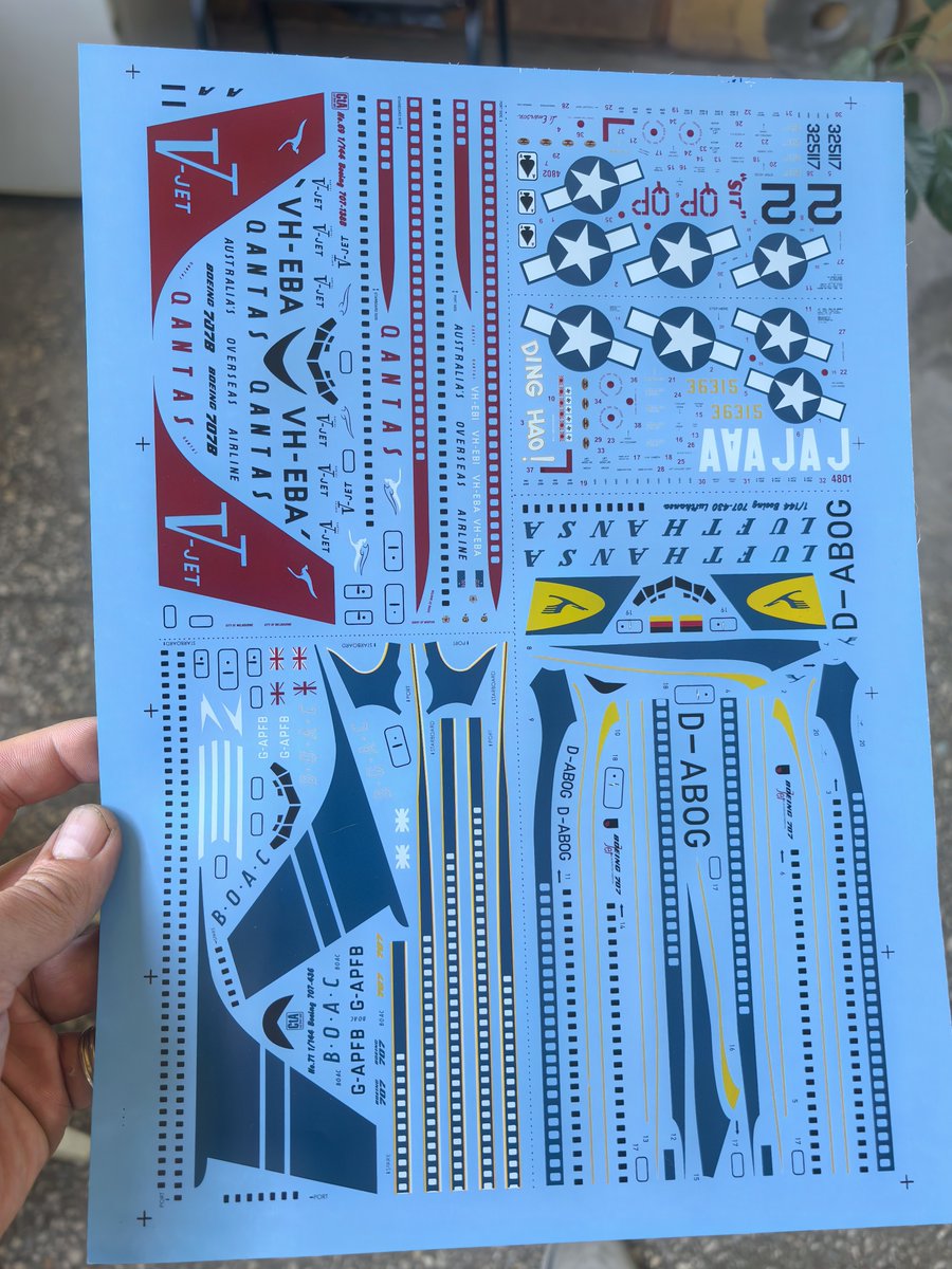 CTA_Decals's tweet photo. I was forced to order a reprint. Are clients obviously eating decals instead of bread?
#Boeing738 #Boeing730 #Boeing736 #P51B #P51C #Decal #CTAdecals https://t.co/8TRzeBtVGO