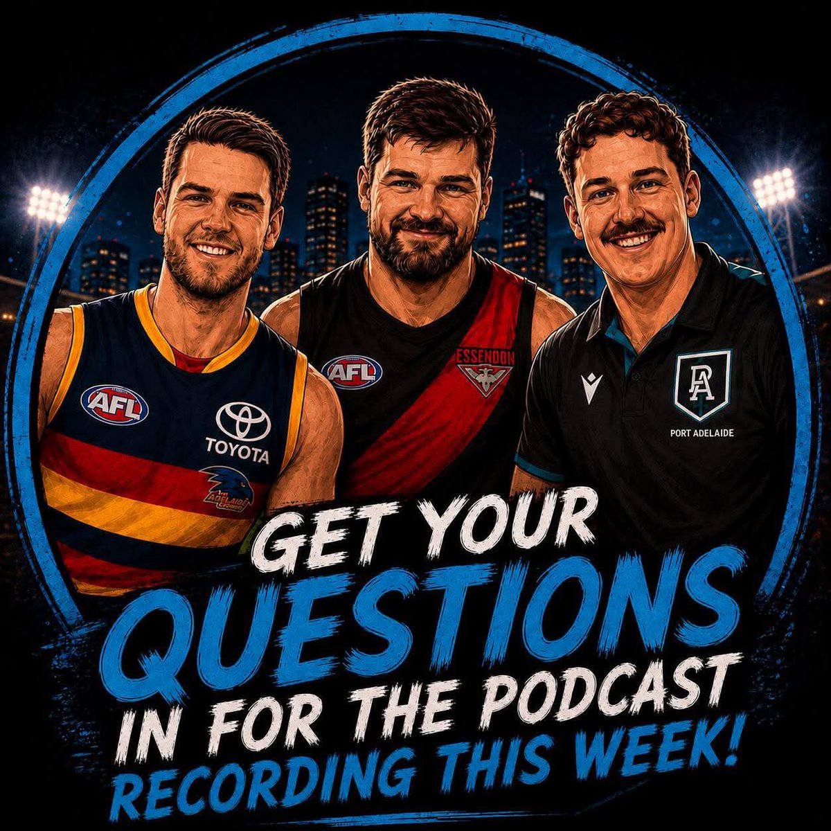 FantasyFill_Ins's tweet photo. #AFLFantasy Questions time! The boys are recording tomorrow so get them through below! ⬇️⬇️⬇️ https://t.co/Ive5A5G0xB