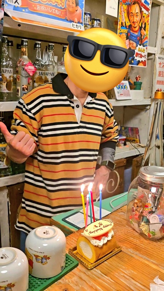onabemock's tweet photo. 🎂HAPPY BIRTHDAY BOSS🎂
皆でミニケーキ🧁でパーティー🥂✨��

本日✨️19時〜last✨️
お待ちしております🐎🐎
#FTM #モック 
#HAPPYBIRTHDAY #ボス https://t.co/SQ5ZoojR3R