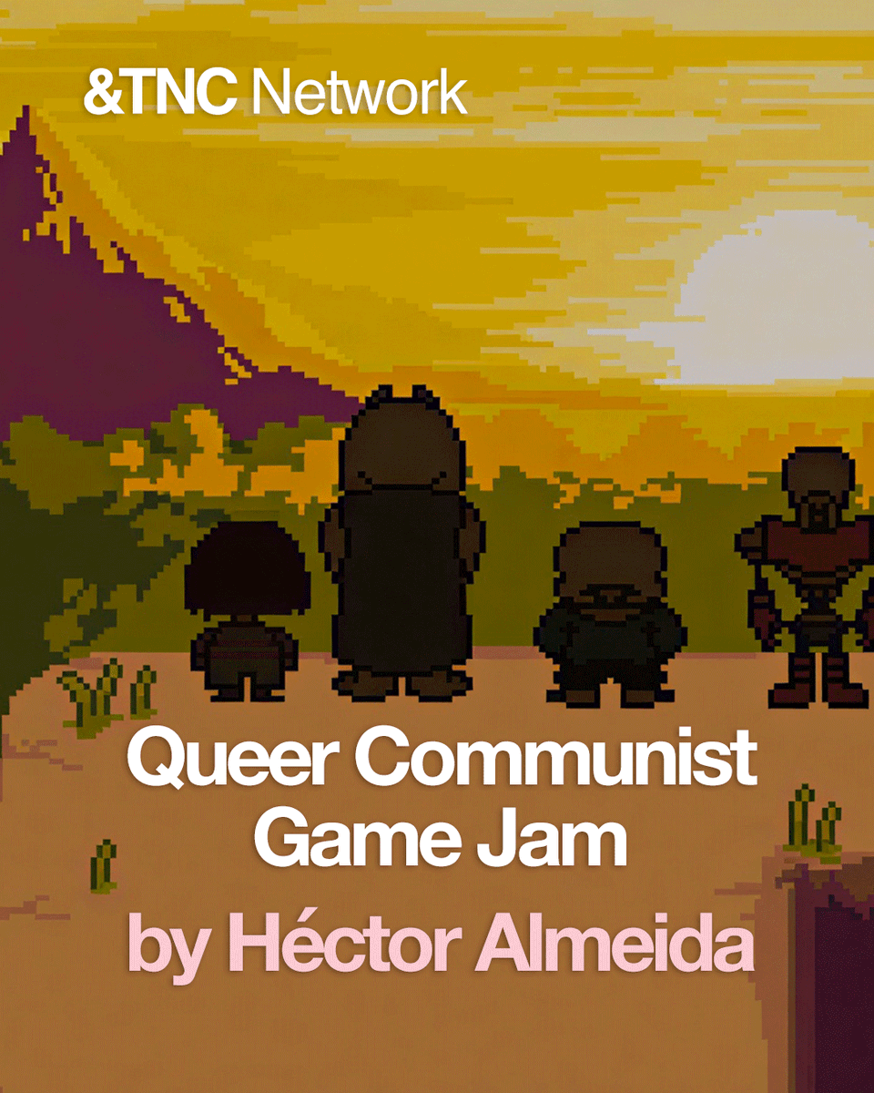 the_new_centre's tweet photo. Our Full Enroll Student Héctor Almeida is organizing the Queer Communist Game Jam, an online jam taking place on itchio from August 1 to August 31, 2026.

https://t.co/bleCdeQGCo

Created from Cuba, the open call welcomes queer, leftist, anti-capitalist, https://t.co/0k1WqdHOyF