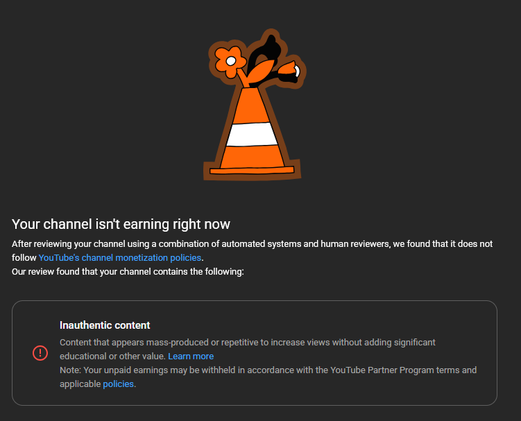 Pranishb_'s tweet photo. YOUTUBE DEMONETIZED MY CHANNEL FOR 47 DAYS NOW!!!
@TeamYouTube   @YouTube  @nealmohan  @YouTubeIndia 

I’ve presented countless undeniable proofs till now But I’m completely ghosted or ignored by @TeamYouTube   right now

And the worst part is, If my content is truly “inauthentic/mass-produced,” then why are ads still running on my videos while YouTube is still making money from them?

How can something be inauthentic enough to demonetize me, but still fine enough for YouTube to profit from?

I was hopeful when similar 3D animation channels got reinstated recently, but after getting ignored for countless days by @TeamYouTube  , I am starting to lose all hope…

After shouting for help for several days here on X, I feel that YouTube doesn't even consider me worthy of a human review and blatantly wants to enforce the incapable bot's decision as the final verdict?

They only say “wait 90 days, make changes, and reapply,” but what am I supposed to change when no example is even included?
@TeamYouTube    I NEED A FAIR REVIEW 
channel link: https://t.co/jR0Tq98Uxt 
all the relevant post's are listed in the thread below 👇👇