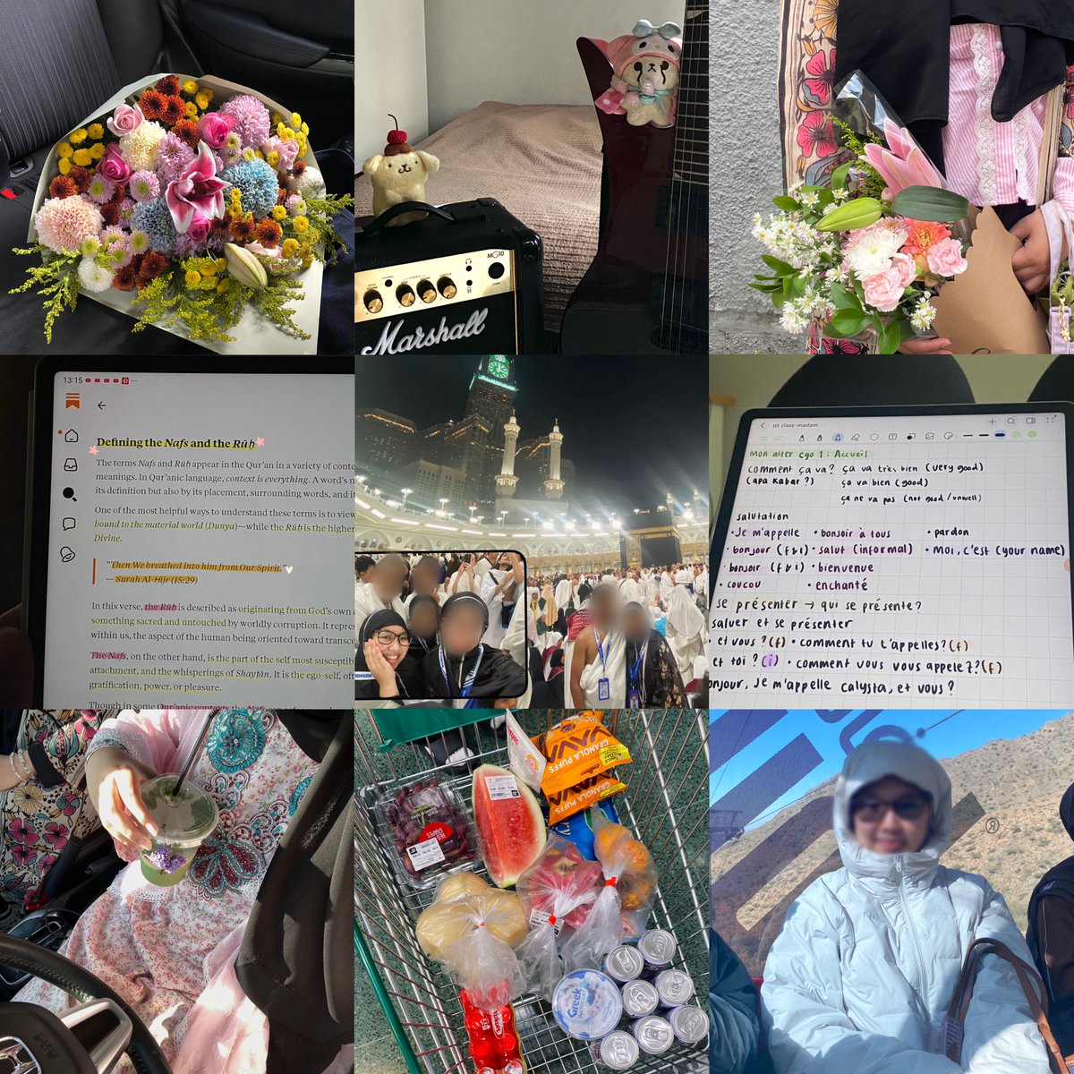 mklhere's tweet photo. after a year of rest from this account, here are some of activities that bring myself back (exploring something new) 🩷 https://t.co/N47sLVJgnf