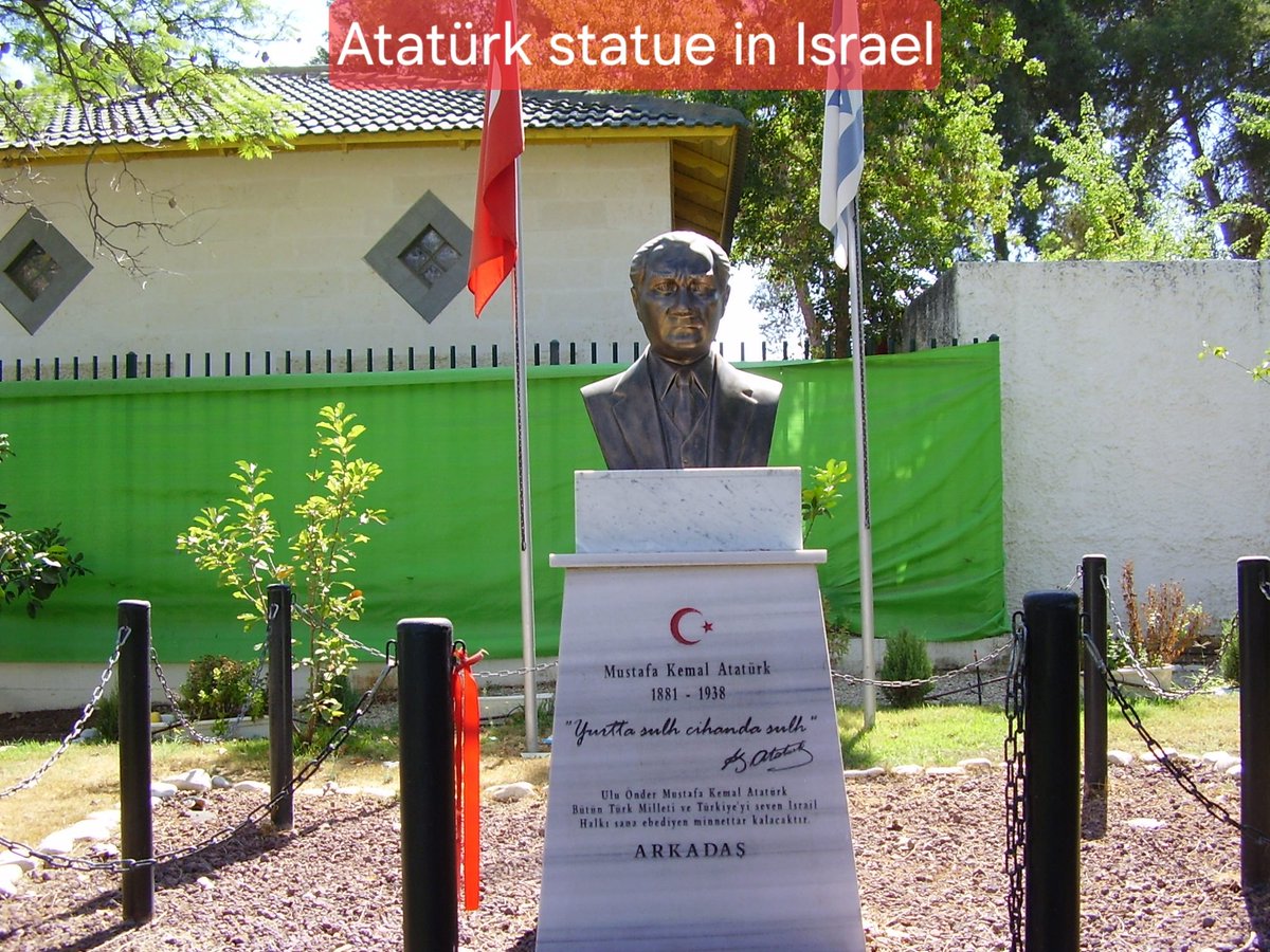 guul09's tweet photo. Here another proof for Kurds not to trust Israel

Israeli Defence Minister Katz praising Atatürks legacy who betrayed the Kurds committed the Dersim massacre and started the criminalization of Kurdish identity

Israel wants a facist secular anti Kurdish gov. back in Turkey https://t.co/f85zLBWJth