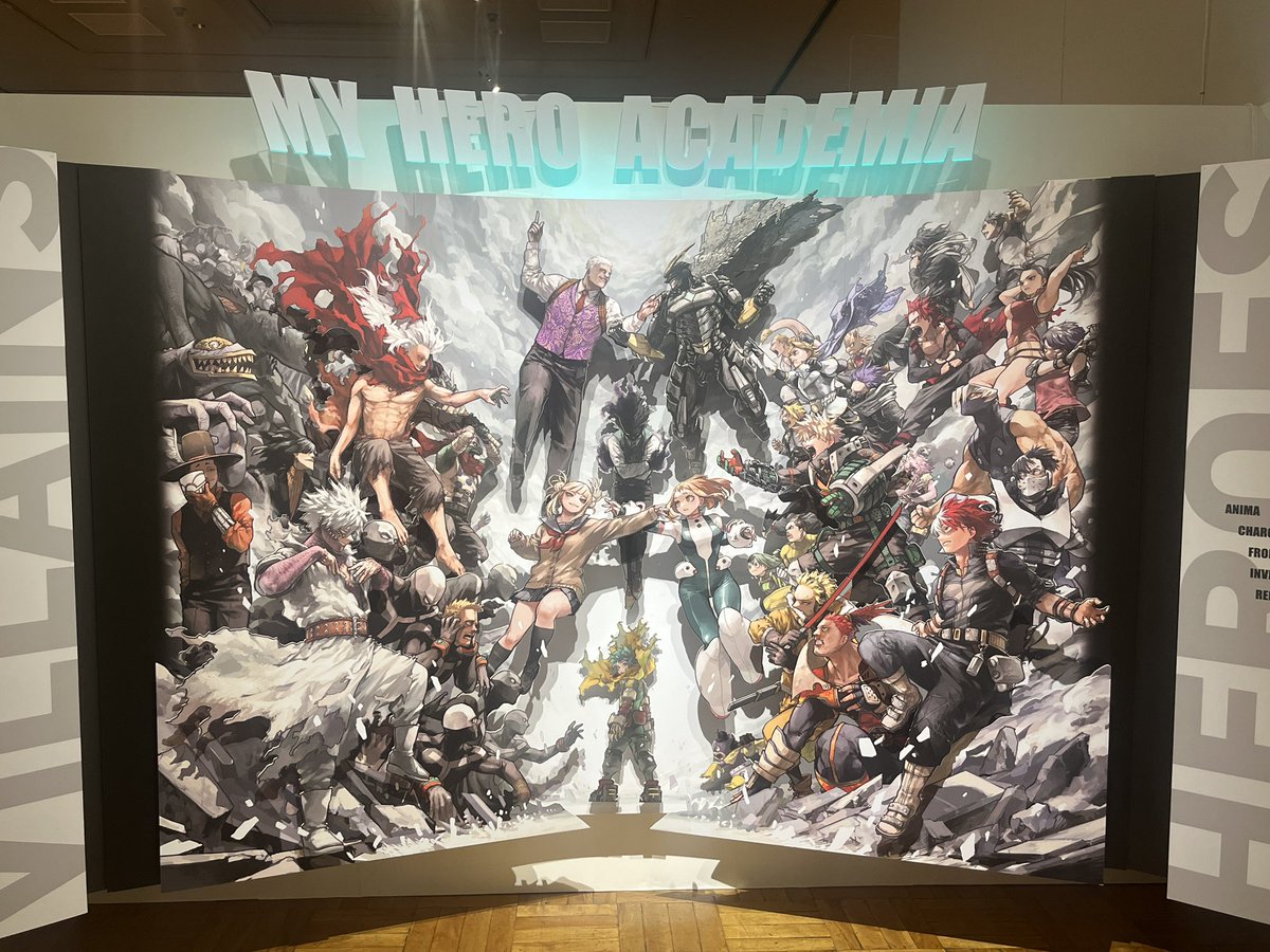 ヒロアカ　beginningポスター 堀越先生の考えてることとか落書き見れて大満足💯 勢いでBeginning