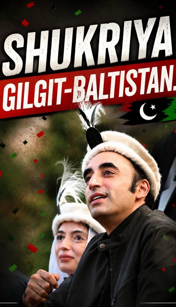 aniqajamali30's tweet photo. Thank you #GilgitBaltistan The people have made their decision clear.
 #PPP has emerged as the largest party, reflecting the trust and confidence placed in its #vision and #leadership ✌🏻🇱🇾🏹We remain committed to serving the people, advancing development, and resolving public issues. This #victory strengthens our resolve to work even harder for the progress and prosperity of Gilgit Baltistan.
Insha'Allah, the journey forward continues ♥️💚🖤
@BBhuttoZardari @BakhtawarBZ @AseefaBZ