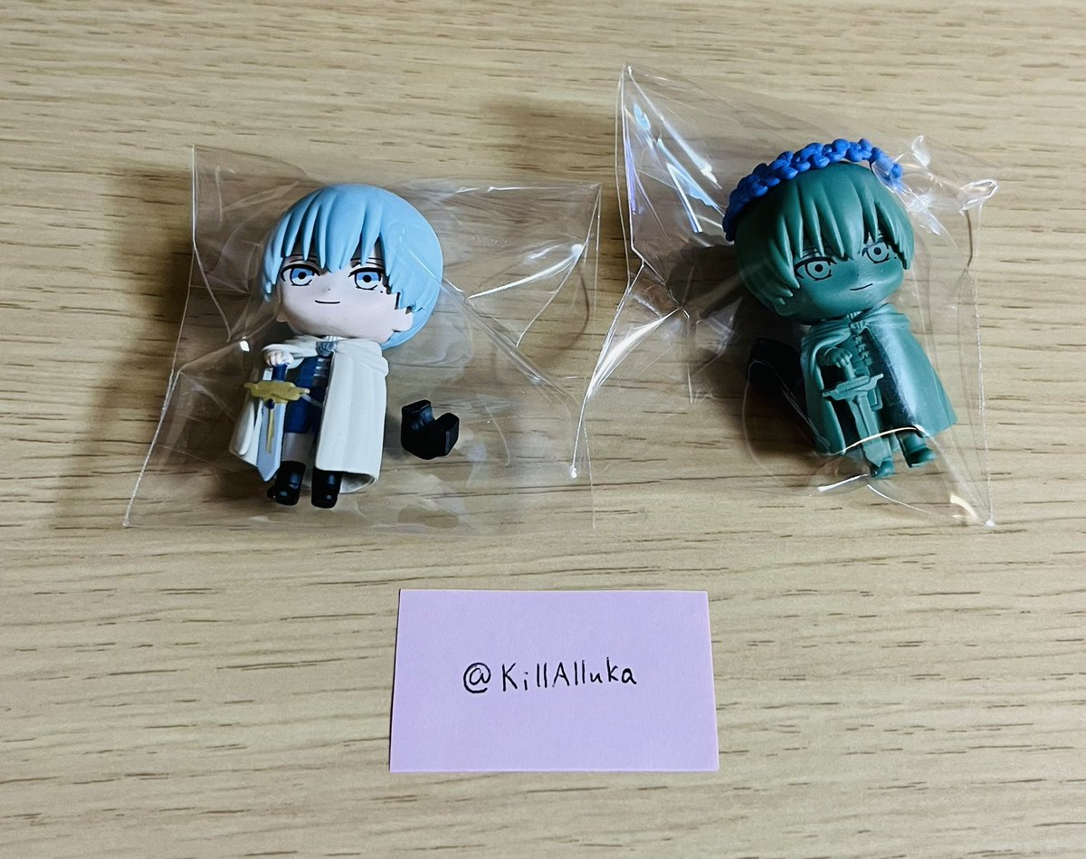 KillAlluka's tweet photo. 【交換】 葬送のフリーレン カプセルフィギュアコレクション ミミック アナザーカラーVer.

譲）
ヒンメル
ヒンメル（銅像）&amp;蒼月草花冠パーツ

求）
ミミック（アナザーカラーVer.）&amp;フリーレン
＞フリーレンA＞フリーレンB

郵送交換
ミミック、まとめての交換優先です
お写真付きでお声がけください https://t.co/tPl8fNtPCi