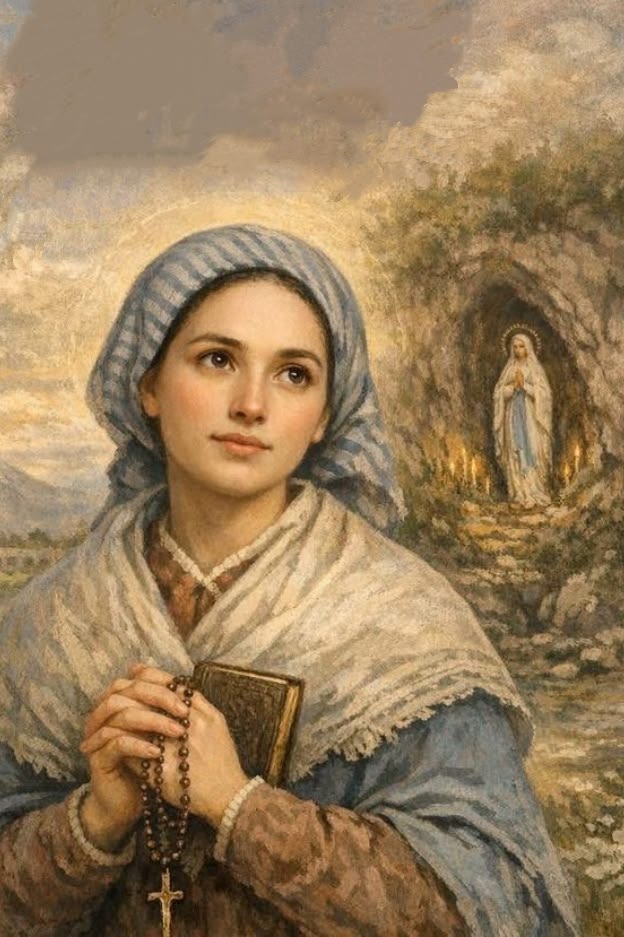 JustAdaugoijele's tweet photo. Courage!
I too must learn to force myself.
Even if I am tired, even if I am exhausted, at the
end I can find rest on the heart of Jesus."
         St. Bernadette ofLourdes https://t.co/JNV88Wcm3P
