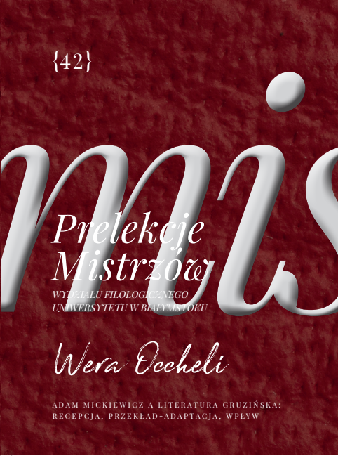 RUB_UwB's tweet photo. Polecamy publikacje z Serii Naukowo-Literackiej „Prelekcje Mistrzów”:
🔸"Adam Mickiewicz a literatura gruzińska"👉https://t.co/2nhvLemgMA
🔸"Przekład jako wytyczenie drogi ku innej polskości"
👉https://t.co/IhTtJCBMb0 https://t.co/SFIHRGZlgZ