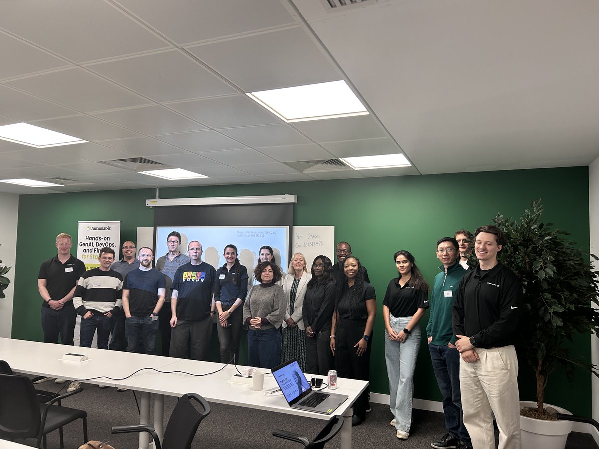 AutomatitDevOps's tweet photo. Last week in London, Automat-it and AWS combined AI theory with building at our Agentify Your Own Data workshop.

Thank you to everyone who attended and got into the weeds with Amazon Bedrock AgentCore. The working MVPs from the day were amazing to see come to life. A special congratulations to our prize winners.

We love these kind of events because they combine learning and expertise, with hands-on implementation. That is basically what we stand for at Automat-it!

We will be hosting more deep-dive sessions like this to help you move from a basic AI implementation to production-ready systems. Keep an eye out for your region. We would love to see you at the next one.

Missed the session but want to agentify your own data? Get in touch: https://t.co/ozyTNb2o1V