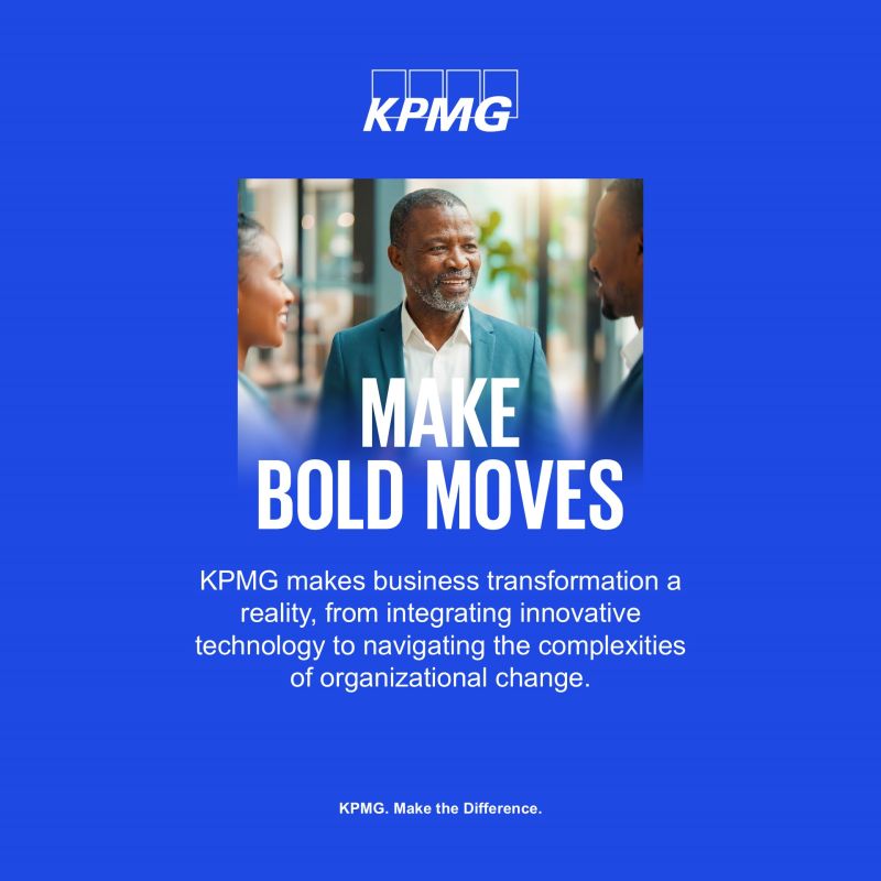 KPMG_GH's tweet photo. KPMG enables transformation through smarter technology and confident change.
๐๐ฒ๐ฎ๐ฟ๐ป ๐บ๐ผ๐ฟ๐ฒ: https://t.co/UEWBZkdoXJ
#KPMGGhana
#KPMGMake
#MakeBoldMoves https://t.co/bPD8HvW2AU