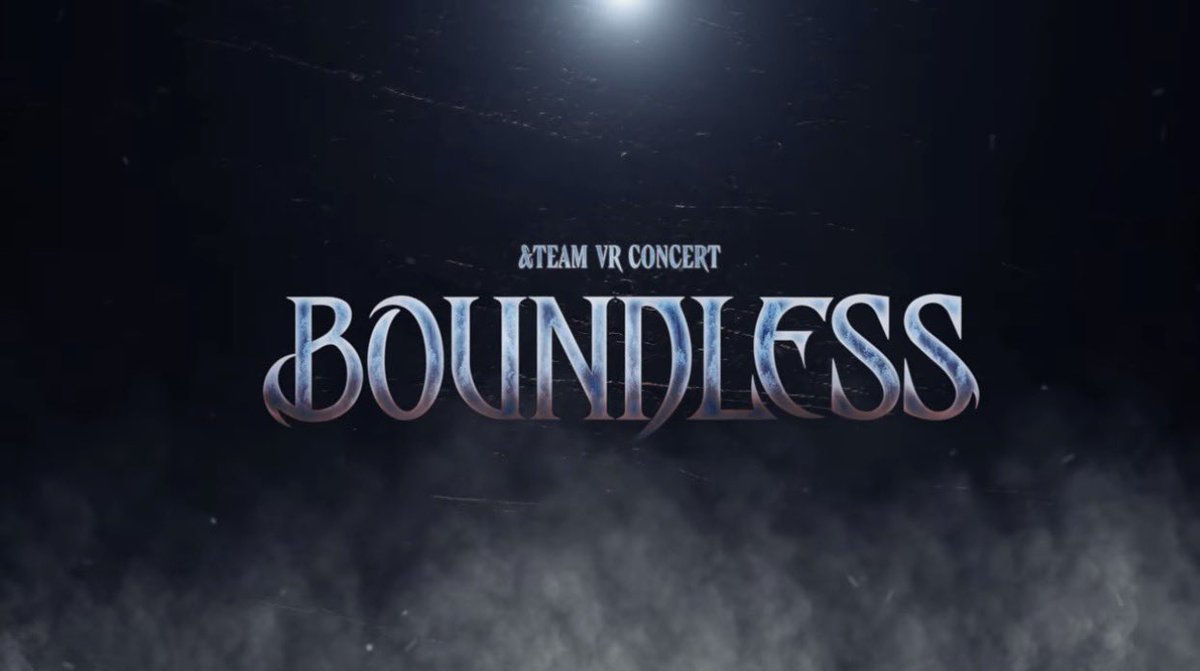 JO04_JP's tweet photo. &TEAM VR CONCERT 
『BOUNDLESS 』
Teaser が公開されました。

VRだからこそ体験できる新たな&TEAM の魅力に期待が高まります✨
BOUNDLESSが見せてくれる”境界のない世界”
今からワクワクしますね
公開まで楽しみに待ちましょう✨

👍🔁温かい💬で盛り上がりましょう✨

Youtube
🔗https://t.co/OWJUQWxXYF…

#andTEAM
#andTEAM_VRCONCERT
#BOUNDLESS