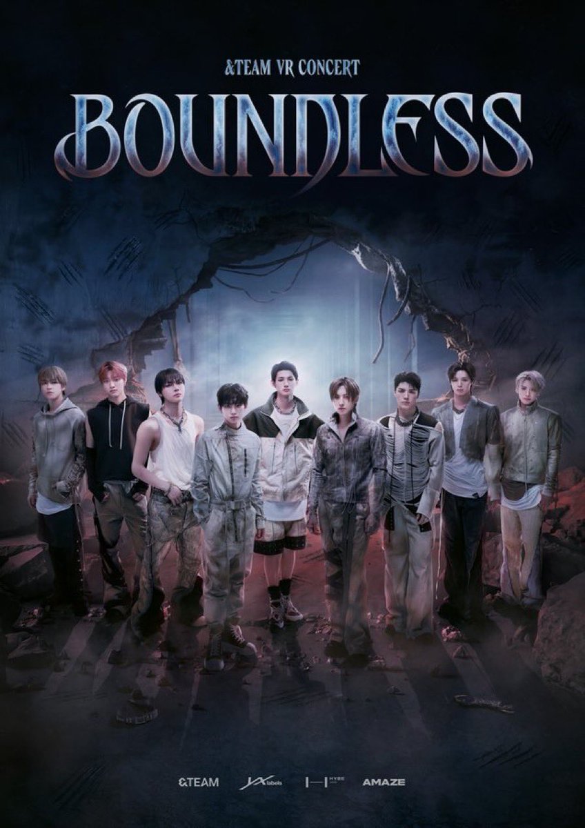JO04_JP's tweet photo. &TEAM VR CONCERT 
『BOUNDLESS 』
Teaser が公開されました。

VRだからこそ体験できる新たな&TEAM の魅力に期待が高まります✨
BOUNDLESSが見せてくれる”境界のない世界”
今からワクワクしますね
公開まで楽しみに待ちましょう✨

👍🔁温かい💬で盛り上がりましょう✨

Youtube
🔗https://t.co/OWJUQWxXYF…

#andTEAM
#andTEAM_VRCONCERT
#BOUNDLESS