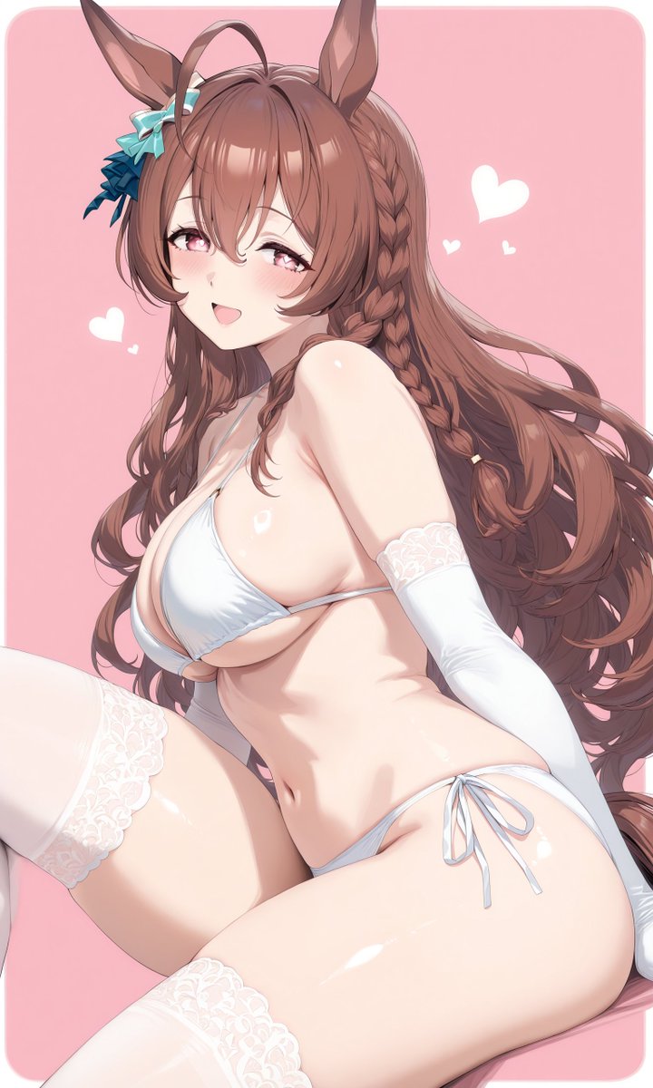 laxy_62's tweet photo. メジロ家白ビキニ部 https://t.co/xYWXLc7rrA