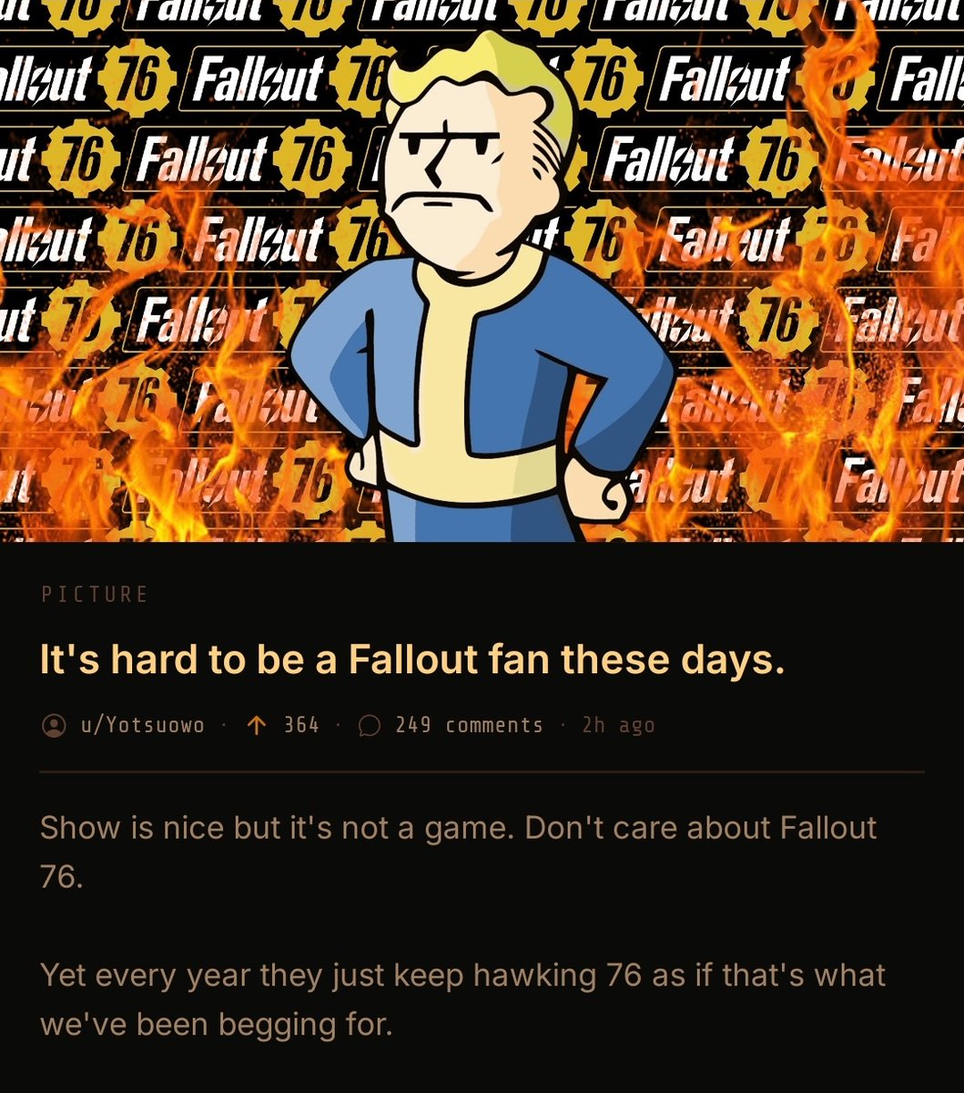 Fallout Hub tweet media