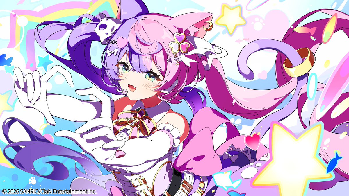 まさnyan お仕事】 にゃんたじあ！(@Nyantasia_v)所属 若魔藤あんず