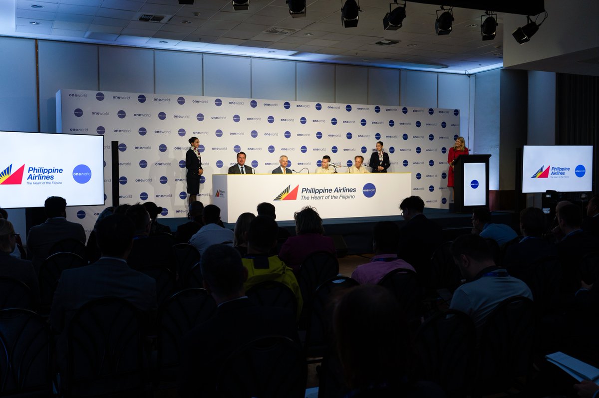 flyPAL's tweet photo. A proud moment for the Heart of the Filipino ✈️🇵🇭

Philippine Airlines’ invitation to join the oneworld Alliance was officially announced on June 6, 2026 at the IATA Annual General Meeting in Rio de Janeiro, Brazil.

As the first and only Philippine carrier, and the second full member airline based in Southeast Asia invited to join the alliance, PAL moves one step closer to connecting travelers to a global network of nearly 1,000 destinations across more than 170 countries and territories.

This marks the beginning of an exciting new chapter as PAL strengthens its role in bringing the Philippines closer to the world.

Read more: https://t.co/no7QUVfeLr