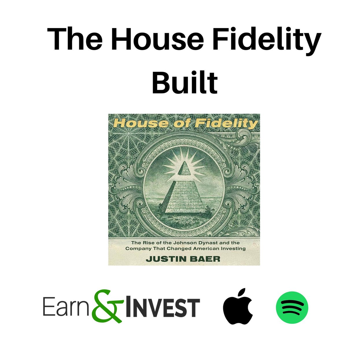 earnaninvest's tweet photo. In this episode of the Earn and Invest podcast, host Doc G interviews Justin Bayer, an award-winning Wall Street Journal journalist and author of House of Fidelity: The Rise of the Johnson Dynasty and the Company That Changed American Investing. https://t.co/BQs2zDIFiz https://t.co/Kd8jLuS8cZ