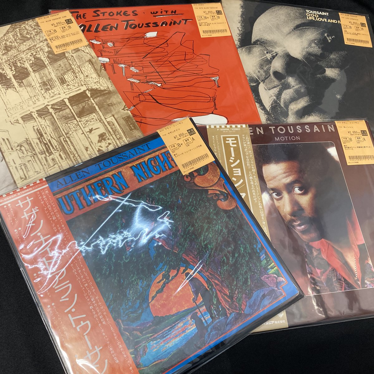 ◎6/8(月)NEW ORLEANS FUNK・R&B 中古LP(+12inchも少し)入荷情報 ALLEN
