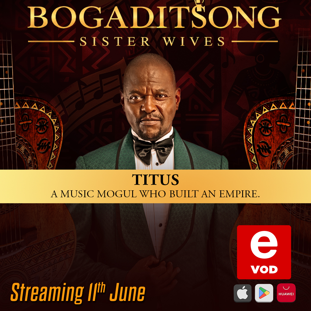 eVOD_sa's tweet photo. Every empire has a king. Meet Titus. 👑🎵
Bogaditsong: Sister Wives streams 11 June on eVOD. https://t.co/WGiV8UgQPk
