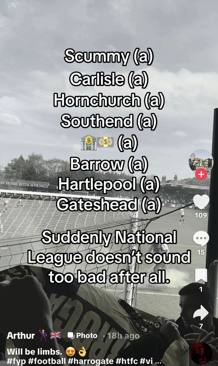 sufc1899's tweet photo. Who do Harrogate think they are 😭🤣🤣 https://t.co/iSE2pacWND