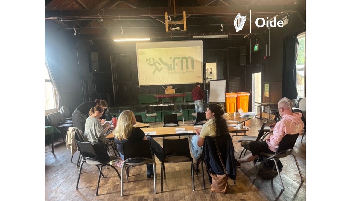 Oide_Creativity's tweet photo. 📽️All set up and looking forward to 3 days of filmmaking with Young Irish Film Makers in Kilkenny! 🎞️
@Oide_ireland @yifm https://t.co/sxlXszkKnp