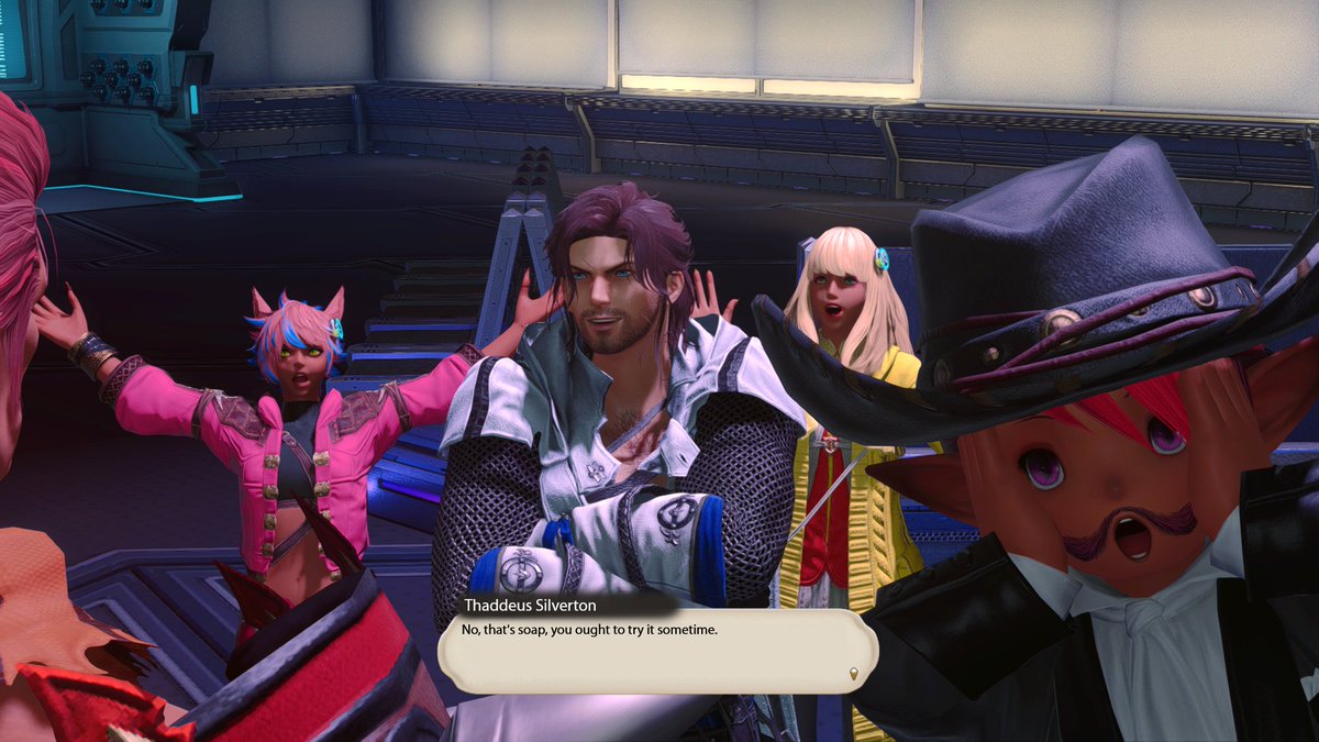 Thad_the_Chad's tweet photo. Just because Thaddeus is upper class doesn't mean he can't trash talk
#GPOSER | #FFXIVMemes | #FFXIVDialogueMaker | #FFXIVScreenshots | #ffxivgpose https://t.co/R9oBcIM2hC