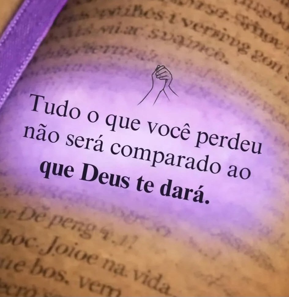 Eliabe76's tweet photo. Tudo o que você perdeu não será comparado ao que Deus te dará. 🫵🏽

Amém! 🙏🏽 🫴🏽 https://t.co/5iMCtto0bp