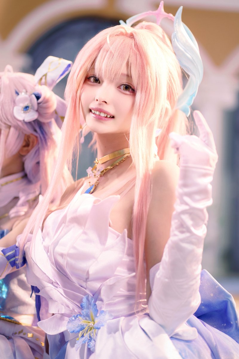 YH_core_ability's tweet photo. 【Cosplay / コスプレ】 
2026.05.31  
「鳴潮」2nd Anniversary Fes.
～君と巡る星々の瞬き～
【鳴潮】 エイメス
【model】 すずら☘️ 様(@suzuran_ro)
#鳴潮 #WuWa2Years
#めいちょう2周年 #すずらぶ
この前は撮ってすぐ載せたかったからパッと出したけどせっかく綺麗だし拘りたくてやり切ったもの再掲載✌️