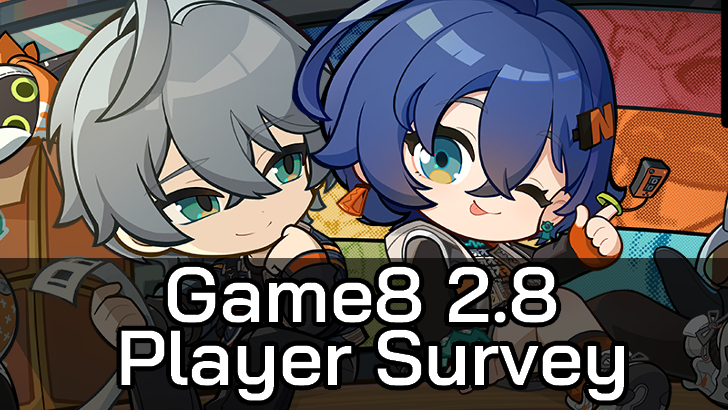 Zenless_Game8's tweet photo. 🚨 Player Survey Alert! 🚨

Hi Proxies!
To understand the player base better we created a survey to see how YOU feel about 2.8 and the upcoming S3 Agents! We'll be creating an exciting report on this survey, so stay tuned~  

▼ Survey Link 
https://t.co/TxTZar7FYh

#zzero #game8 https://t.co/TLtn5g7zJ9