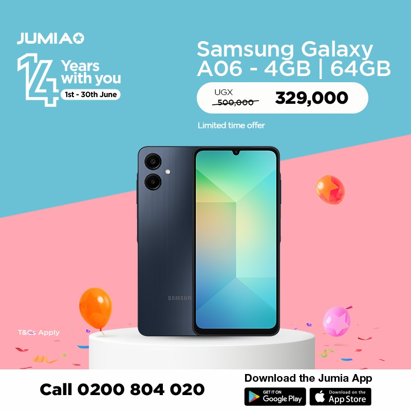 AllanSseky's tweet photo. This new month should get you with a new phone for sure

@Jumia_UG has Samsung phones at huge discounts, you shouldn't miss this big offer, 

click here and start shopping https://t.co/NmrvF2KQRd https://t.co/OVMOTfOzXo