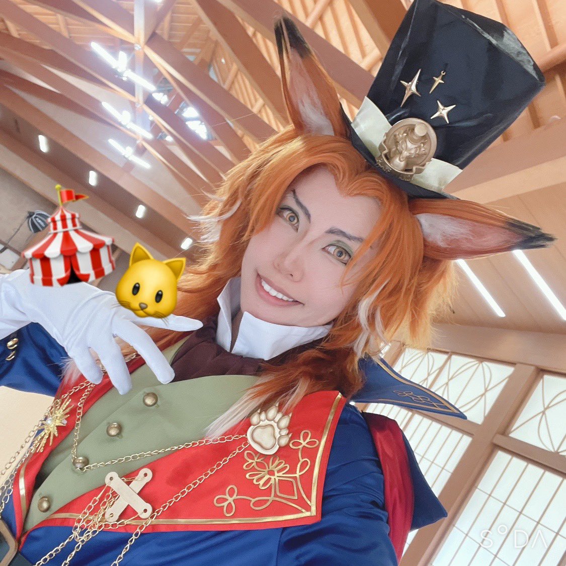 810yen's tweet photo. ⚠️コス⚠️おそほ！
昨日はツイステ🦊でお邪魔してきました〜！いろんな杉田さん(CV)大集合で今回もめちゃくちゃ楽しかったです😂✨
皆さんありがとうございました🫶
 #杉田さんの会 https://t.co/BuCriRJY2q