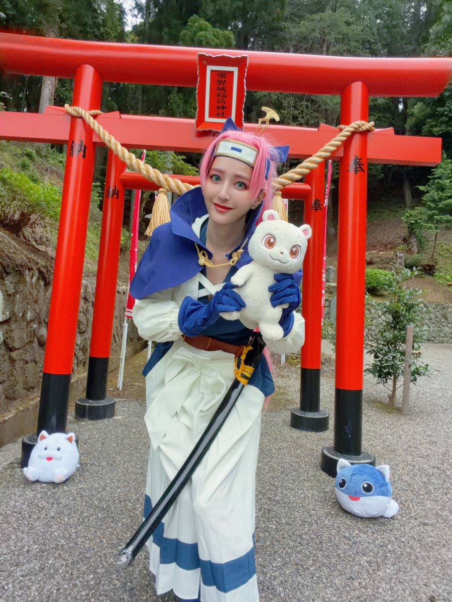 konomisotechnic's tweet photo. 風来のシレン6 アスカ コスプレ⛩️ https://t.co/1Na8RmyTCK