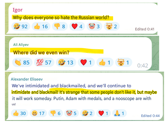 DevanaUkraine's tweet photo. Opinions of the Russian elite about the elections in Armenia and Hungary. They say bluntly, "We lost." So pro-Russian politicians are Russia, and their coming to power is an occupation without war. https://t.co/9Jxk9yPNOU