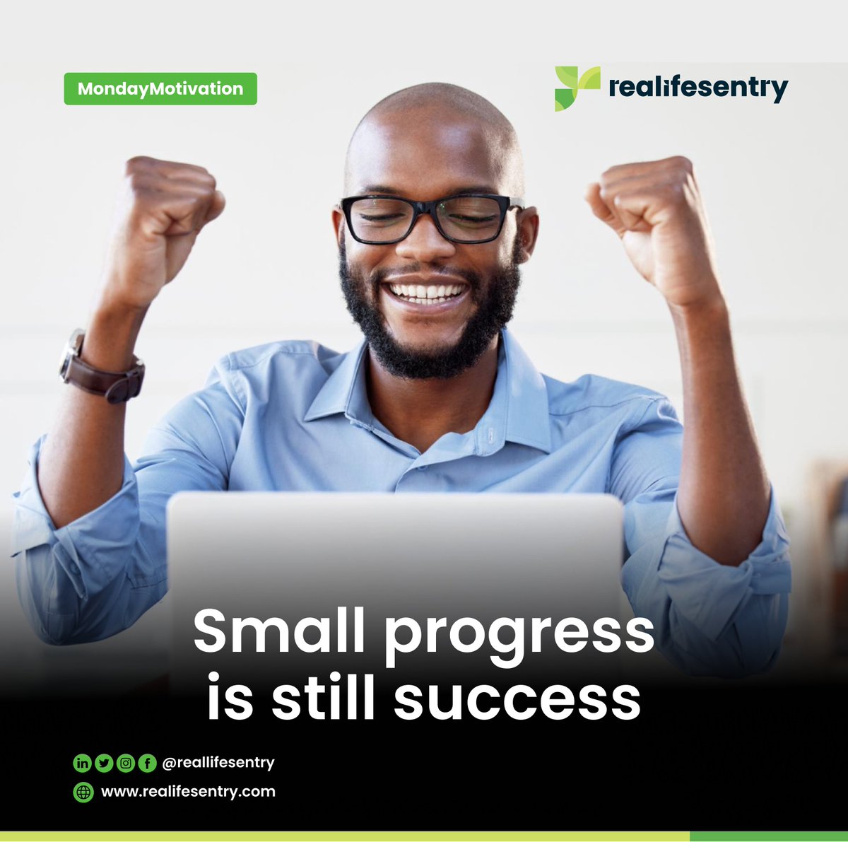 reallifesentry's tweet photo. Every task completed, every lesson learned and every step forward counts.

Don't underestimate the power of consistent effort. Keep moving. Keep growing.

#MondayMotivation #ProgressOverPerfection #GrowthMindset #Realifesentry https://t.co/cC2O8GsqBz