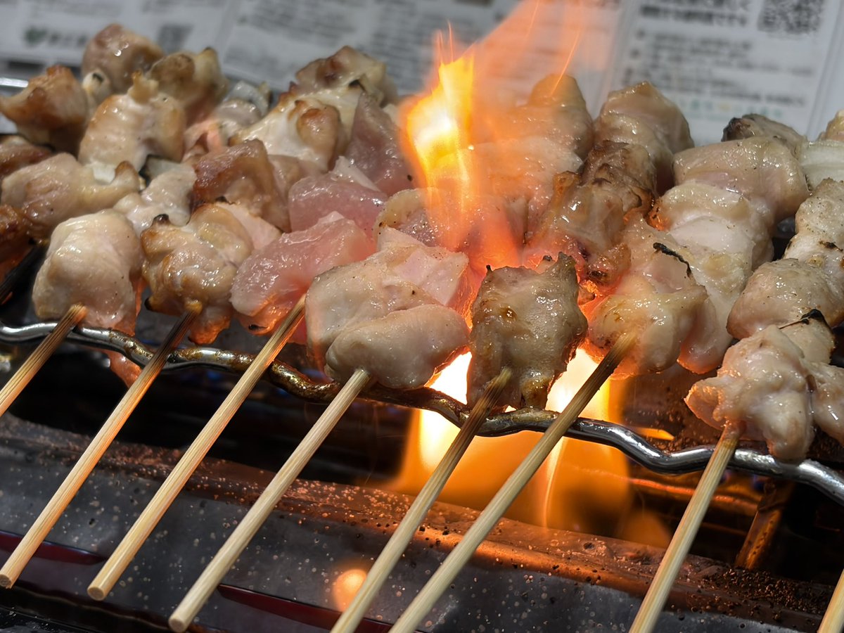 gameimpact_h's tweet photo. 今日の自炊

焼鳥名人とり訡をイメージした
焼き鳥です🙏🙏🙏

もちろん、串から仕込み^_^ https://t.co/QJq9BJmFJ5