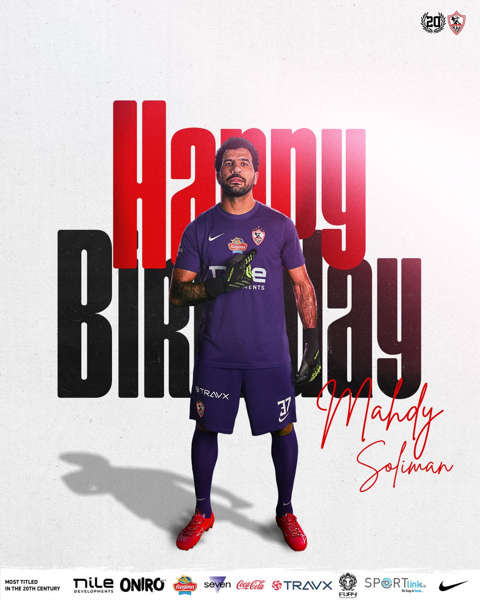 ZSCOfficial's tweet photo. يحتفل حارسنا مهدي سليمان بعيد ميلاده اليوم 🎂

عيد ميلاد سعيد 🎉🏹

#Zamalek | #MostTitledIn20C | #الزمالك_أولًا | #أكبر_قلعة_رياضية https://t.co/R109G0FUtG