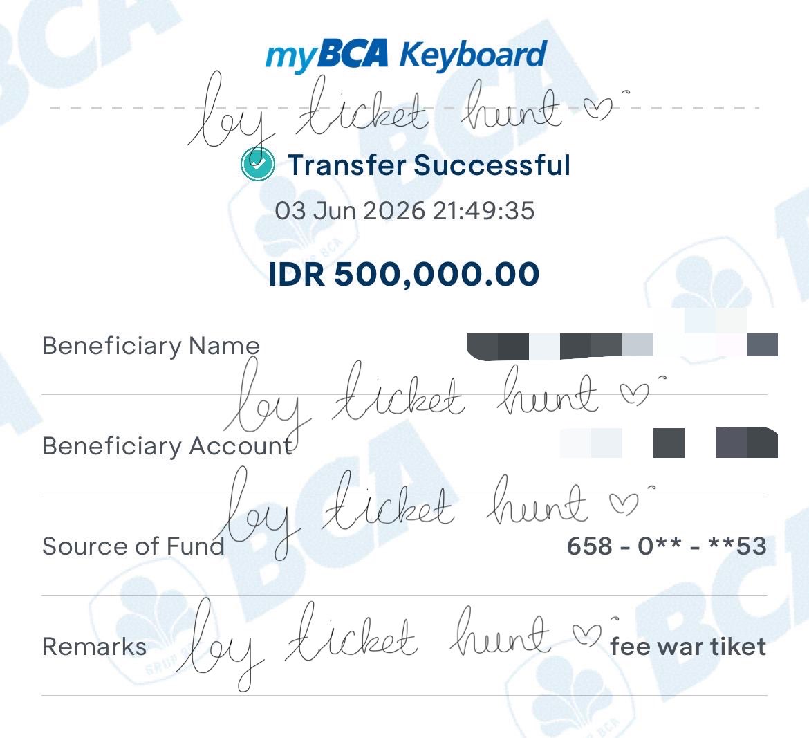 _tickethunt's tweet photo. OPEN FAST RECRUITMENT TIM WAR✨

Requirement: 
- Paham menggunakan platform tiket . com
- Bisa war besok untuk BTS Jakarta jam 12.00 

Benefit: 
- Fee tiket akan ditransfer hari h atau maksimal h+3 dari hari ticketing 

https://t.co/vni4wEsyBX

#zonauang #infofreelance #freelancer #infoloker #loker #zonaba #freelance