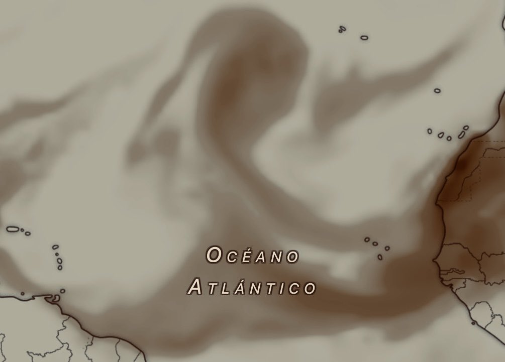 NoticiasdePonce's tweet photo. 𝐀𝐝𝐯𝐞𝐫𝐭𝐞𝐧𝐜𝐢𝐚 𝐝𝐞 𝐜𝐚𝐥𝐨𝐫 𝐲 𝐩𝐨𝐥𝐯𝐨 𝐝𝐞𝐥 𝐒𝐚𝐡𝐚𝐫𝐚 𝐦𝐚𝐫𝐜𝐚𝐫𝐚́𝐧 𝐞𝐥 𝐭𝐢𝐞𝐦𝐩𝐨 𝐞𝐬𝐭𝐞 𝐥𝐮𝐧𝐞𝐬 𝐞𝐧 𝐏𝐮𝐞𝐫𝐭𝐨 𝐑𝐢𝐜𝐨

8 de junio de 2026 — El Servicio Nacional de Meteorología (SNM) emitió una advertencia de calor para este lunes en todos los municipios costeros y zonas urbanas de Puerto Rico, vigente desde las 10:00 de la mañana hasta las 5:00 de la tarde, debido a temperaturas que podrían superar los 91 grados Fahrenheit y provocar índices de calor elevados.

Además del calor, la isla continuará bajo la influencia de una masa de polvo del Sahara, lo que mantendrá los cielos brumosos durante gran parte del día. Se esperan vientos del este entre 10 y 15 millas por hora, con ráfagas que podrían alcanzar las 25 millas por hora. Aunque predominará el tiempo estable, existe una probabilidad de lluvia de un 50 por ciento con la posibilidad de aguaceros dispersos en distintos sectores.

Para quienes planean visitar las playas, el SNM informó que existe un riesgo moderado de corrientes marinas en la costa norte, desde Aguadilla hasta Loíza, incluyendo Vieques y Culebra. También se mantiene riesgo moderado en el sureste, desde Salinas hasta Yabucoa. En el resto de las playas de Puerto Rico el riesgo es bajo.

En Ponce y el resto de la región sur se anticipa un día mayormente soleado y brumoso. La temperatura máxima alcanzará cerca de los 92 grados Fahrenheit, con índices de calor superiores a la temperatura real. Los vientos soplarán del sureste entre 10 y 15 millas por hora, con ráfagas de hasta 30 millas por hora. La probabilidad de lluvia para la zona se mantiene en un 20 por ciento.

Ante las altas temperaturas, las autoridades recomiendan mantenerse hidratado, evitar la exposición prolongada al sol durante las horas de mayor calor y prestar especial atención a niños, adultos mayores y personas con condiciones de salud. La prevención y la prudencia son fundamentales para reducir los riesgos asociados al calor extremo.